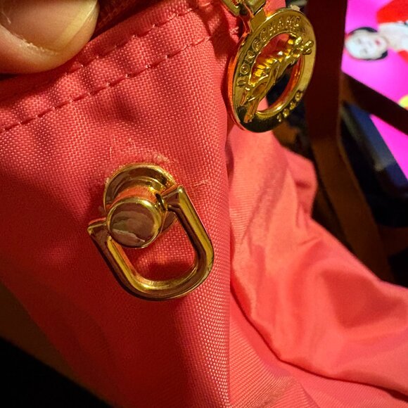 Well used Le Pliage classic backpack in the retired color ‘Candy’ Modified! - Picture 9 of 11